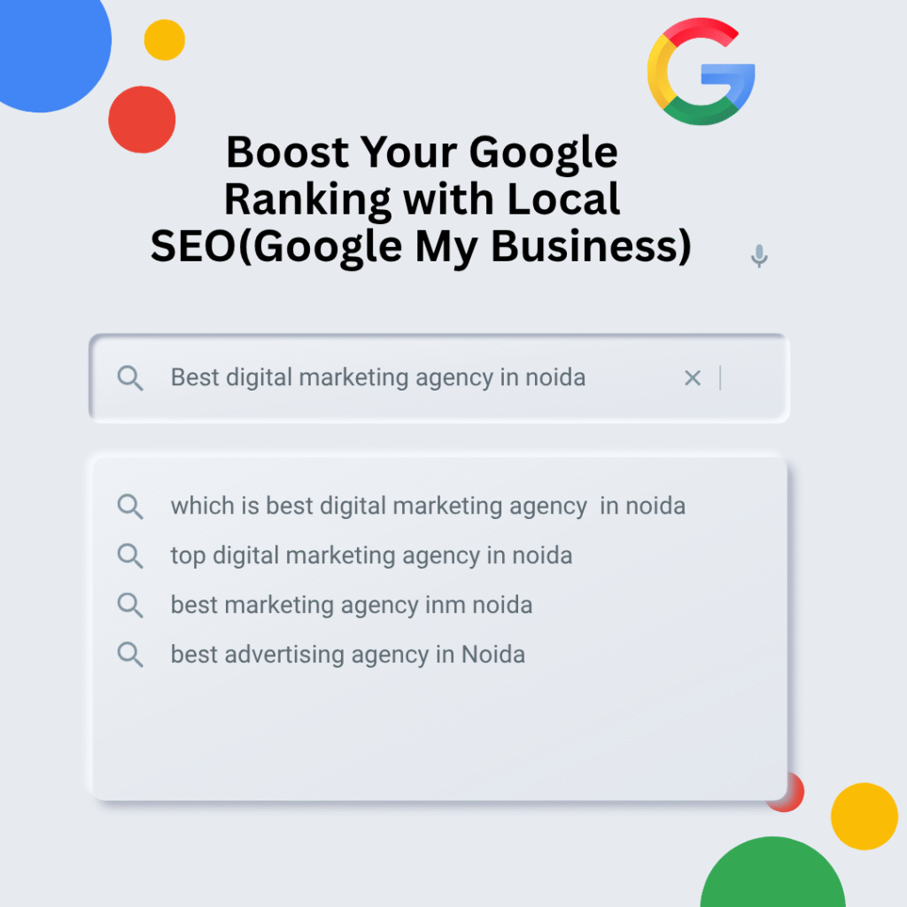 image showing how to Boost Your Google Ranking with Local SEO(Google My Business)