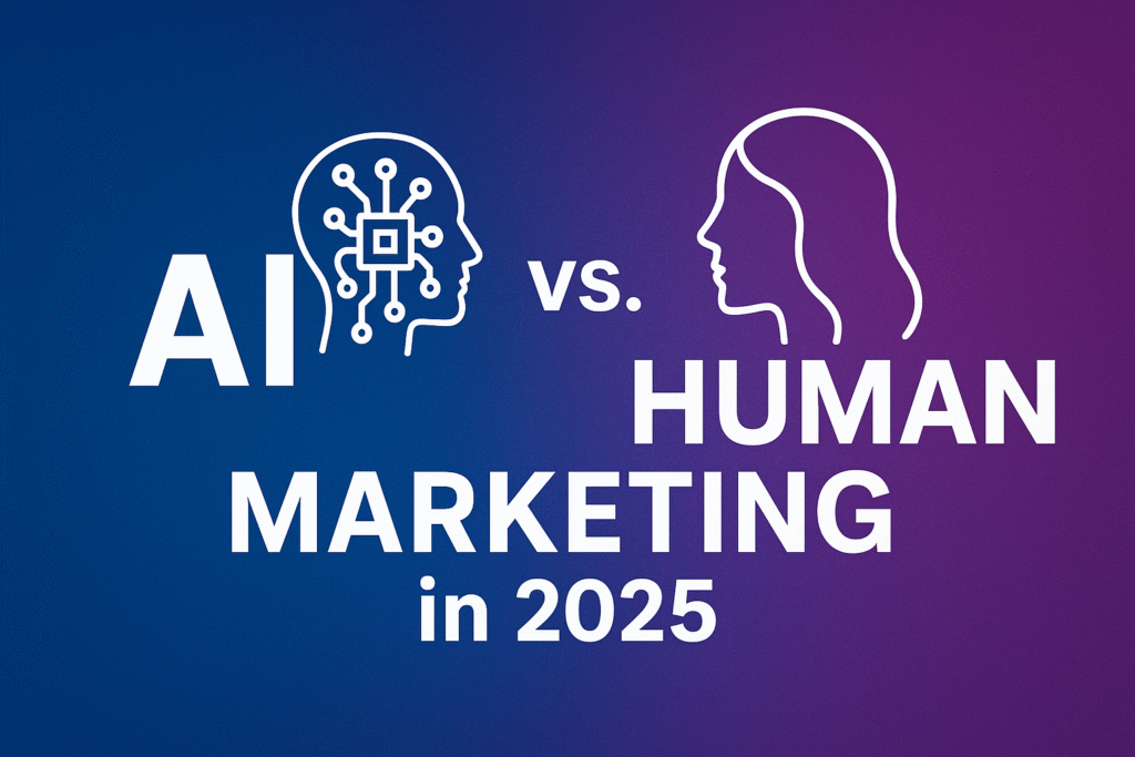 ai vs. human marketing in 2025